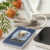 ConnecticutEagleの終わり キーホルダー (正面右)