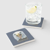 ConnecticutEagleの終わり ストーンコースター (横)