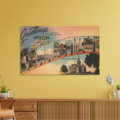 ConnecticutLarge Letter ScenesConnecticut キャンバスプリント (インサイチュ (リビング))