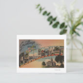 ConnecticutLarge Letter ScenesConnecticut ポストカード (スタンド正面)