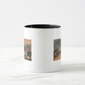 ConnecticutLarge Letter ScenesConnecticut マグカップ (中央)