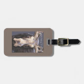 ConnecticutMooseの終わり ラゲッジタグ (正面横)