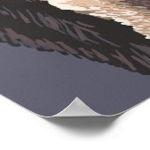 ConnecticutMooseアップクローズ ポスター (角)