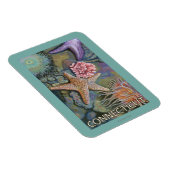 ConnecticutTidepoolシーン マグネット (右側)