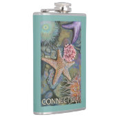 ConnecticutTidepool場面 フラスク (右)