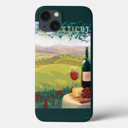 ConnecticutWineの国場面 Case-Mate iPhoneケース (裏面)