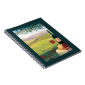 ConnecticutWineカントリーシーン ノートブック (右側)