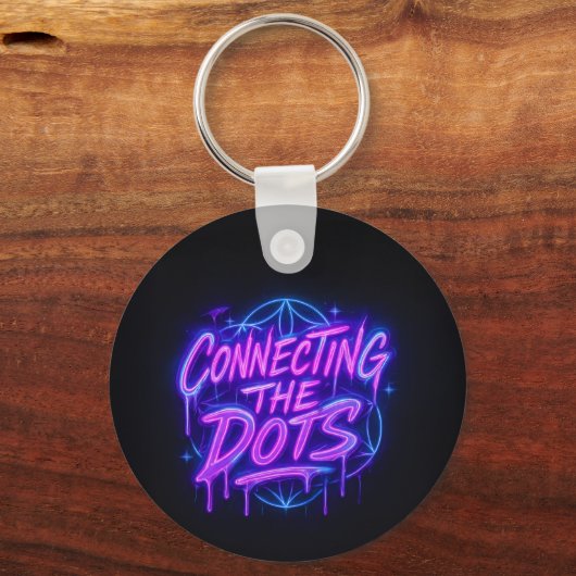 Connecting the Dots Neon Keychain  キーホルダー (裏面)