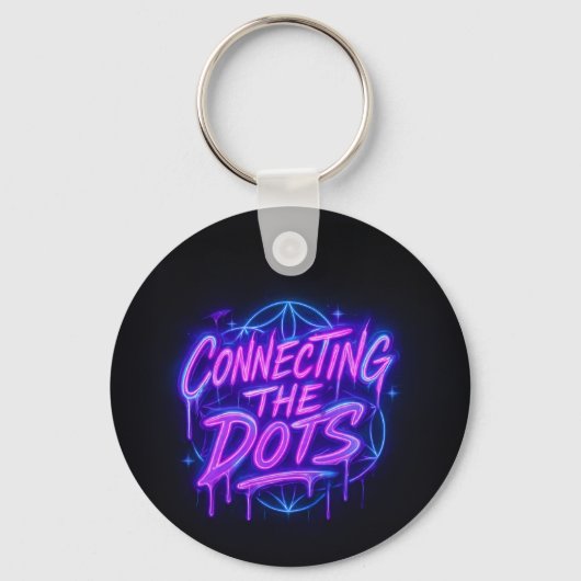 Connecting the Dots Neon Keychain  キーホルダー (裏面)