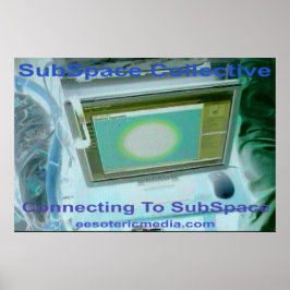 "Connecting To SubSpace" 36"x24" (90cm x 90cm) ポスター