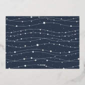 Connection | Full Photo New Year 箔シーズンカード (裏面)