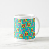 Connection in Every Direction Abstract Mug コーヒーマグカップ (正面右)