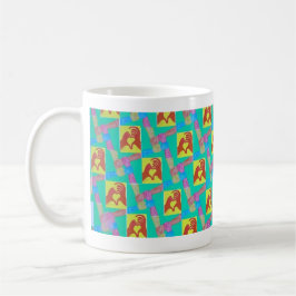 Connection in Every Direction Abstract Mug コーヒーマグカップ