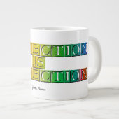 Connection is Protection - CNiPN01 ジャンボコーヒーマグカップ (正面右)