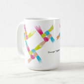 Connection Is Strength Mug for a Cause コーヒーマグカップ (正面左)