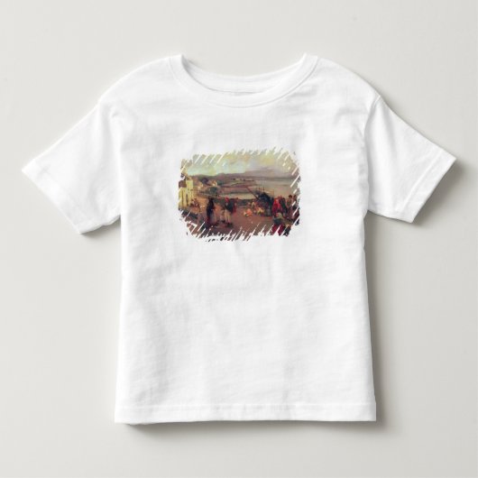 Connemaraの村-港1898年への方法 トドラーTシャツ (正面)