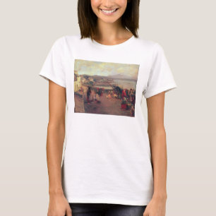 Connemaraの村-港1898年への方法 Tシャツ
