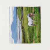 Connemara |ゴールウェイ、アイルランドの馬 タペストリー (正面)