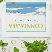 Connemara, Galwayポスターティータオル キッチンタオル (折り畳み)