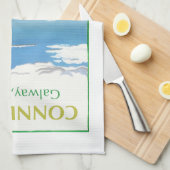 Connemara, Galwayポスターティータオル キッチンタオル (四つ折り)