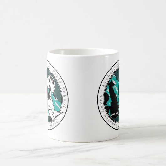 Connleyは考古学的な分野の学校2015のマグに洞窟を作ります コーヒーマグカップ (中央)