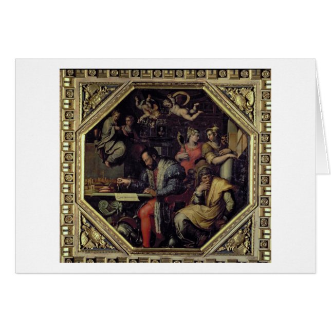 conquesを計画しているCosimo Iのde Medici (1519-74年) (正面横)