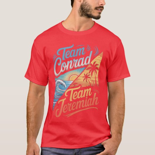Conradeam Jeremiah サマーコーデが大好き Tシャツ (正面)
