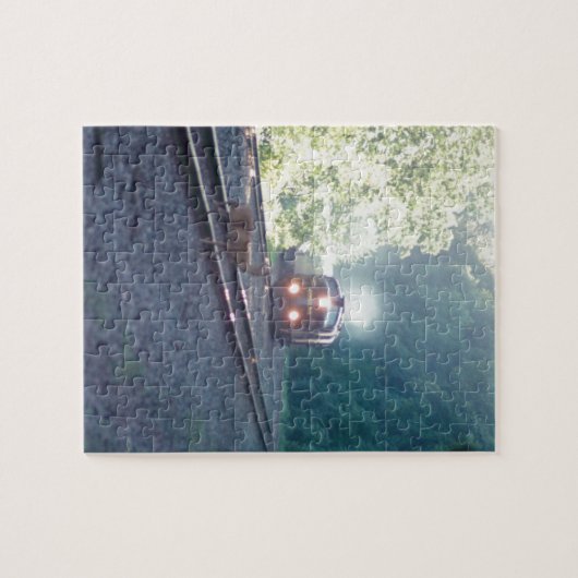 Conrailのオフィス車の列車OCS 8/22/97のパズル ジグソーパズル (横)