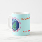 Conrailの鉄道フィラデルヒィア部 コーヒーマグカップ (正面左)