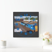 Conrail SW-1001×2       スクエア壁時計 (ホーム)