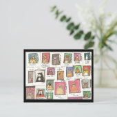 Conroyの猫の漫画 ポストカード (スタンド正面)