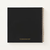 Conscious Soul On Board - Notebook ノートブック (裏面)