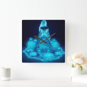 Consciousness / Conciencia スクエア壁時計 (ホーム)