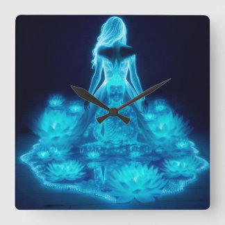 Consciousness / Conciencia スクエア壁時計