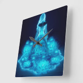 Consciousness / Conciencia スクエア壁時計 (傾斜)