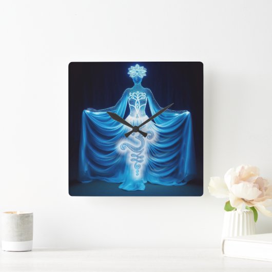 Consciousness / Conciencia スクエア壁時計 (ホーム)