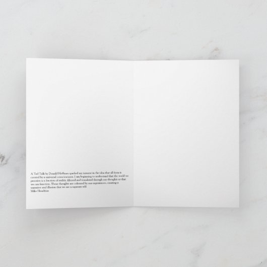 Consciousness creating form カード (内部)