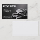 Conseiller Financier 名刺 (正面/裏面)