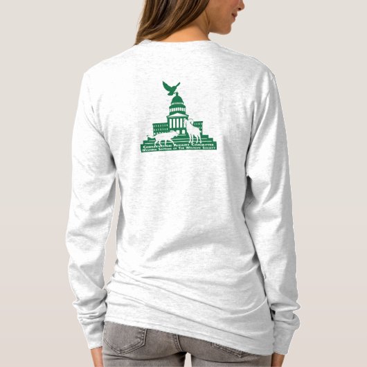 Conservation Affairs Committee Logo Long Sleeve Tシャツ (裏面)