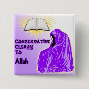 Conservative Clergy to Allahパーティーロゴ 缶バッジ