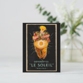 "Conserves: Le Soleil"ヴィンテージ広告 ポストカード (スタンド正面)