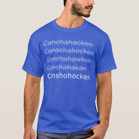 Conshohockenのティー Tシャツ (正面)