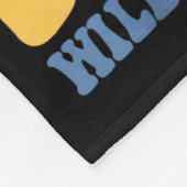 Consider how the wildflowers grow bible verse boho フリースブランケット (角)