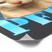 Consider Your Pants Peed Funny Freak Cat Meme Humo ポスター (角)
