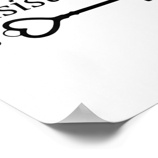 Consistency Is Key Motivational Gift  ポスター (角)