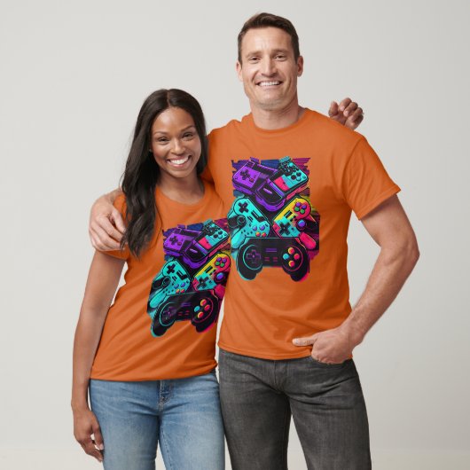 Console Control Classic Black Gaming boy Tシャツ (ユニセックス)