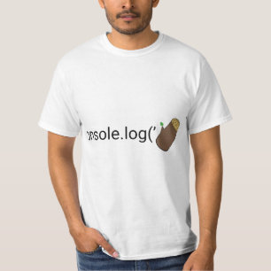 Console.log() Tシャツ