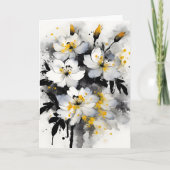Consolida - Watercolor flowers カード (正面)