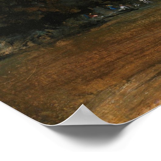 Constable - A View On Hampstead Heath With Harrow  ポスター (角)