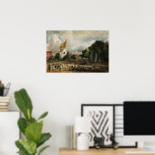 Constable - The Celebration In East Bergholt 1814 ポスター (ホームオフィス)